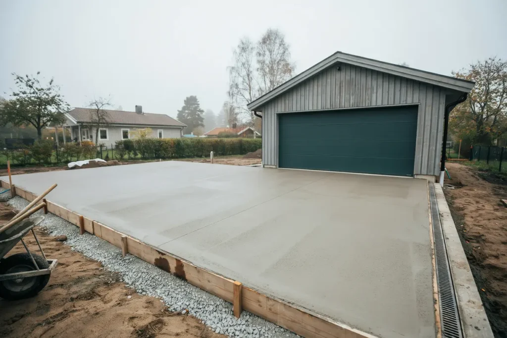 gjut ny garageuppfart r tt underarbete materialval och vanliga misstag att undvika